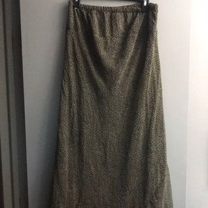 Motherhood Maternity Crepe Fully Lined Maxi Skirt